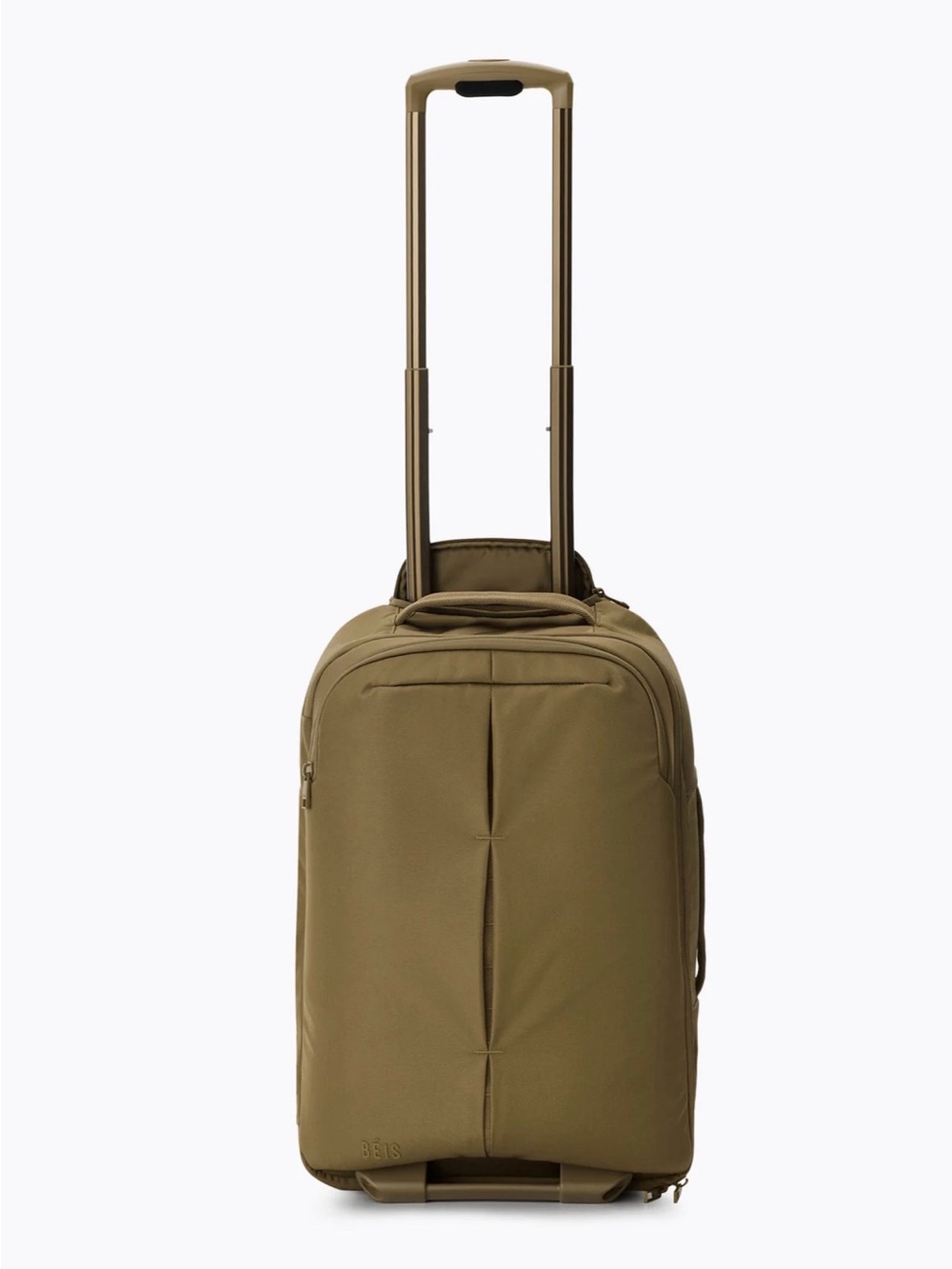 BEIS The Pro Rolling Backpack In Khaki